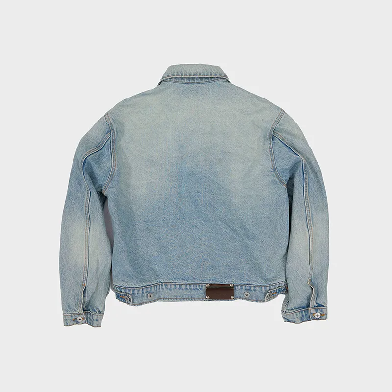 Amicus Animae Denim Jacket Unisex Light Blue-1