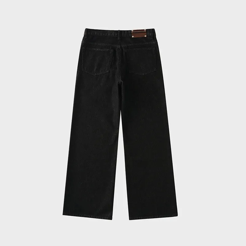 Amicus Animae Jeans Unisex Black/White-4