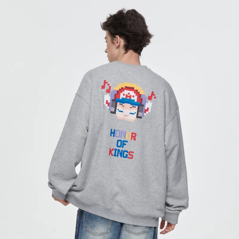 Honor Of Kings X FPA X King Of Kings AW23 Co branded Series Sweatshirts Unisex-4