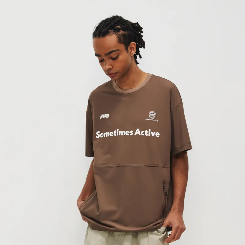 FPA ALWAYS MOVING Series Drop Shoulder Sleeve T Shirt Unisex-6