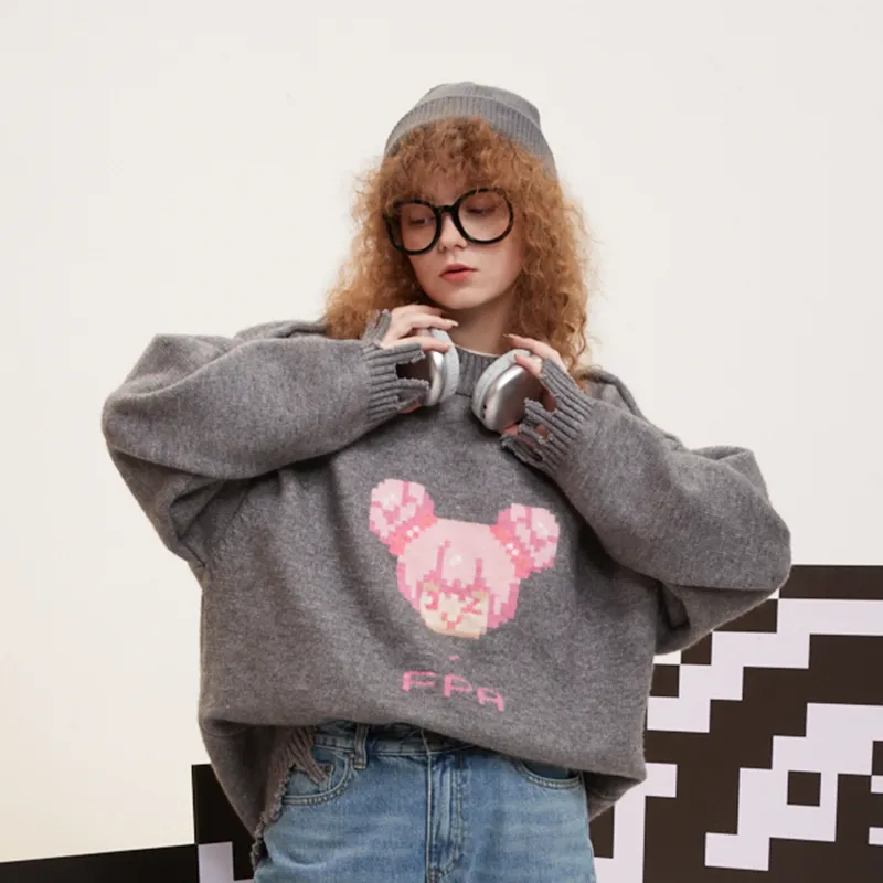 Honor Of Kings X FPA X King Of Kings AW23 Co branded Series Sweaters Unisex-7