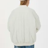 FPA AW23 Fall/Winter Collection Puffer Jacket Unisex Gray Pink