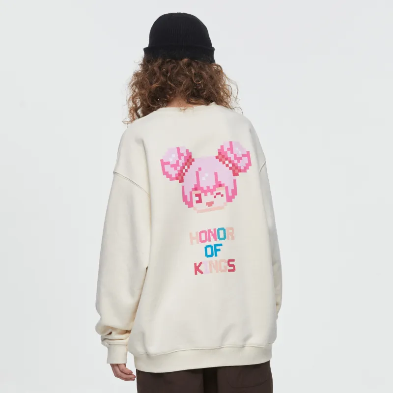 Honor Of Kings X FPA X King Of Kings AW23 Co branded Series Sweatshirts Unisex-9