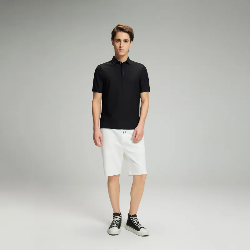 MANGANO Polo Shirts Men Black-3