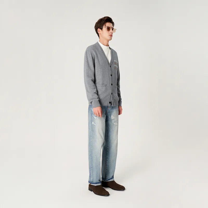 MANGANO FW24 Sweater Men's Light Gray-6