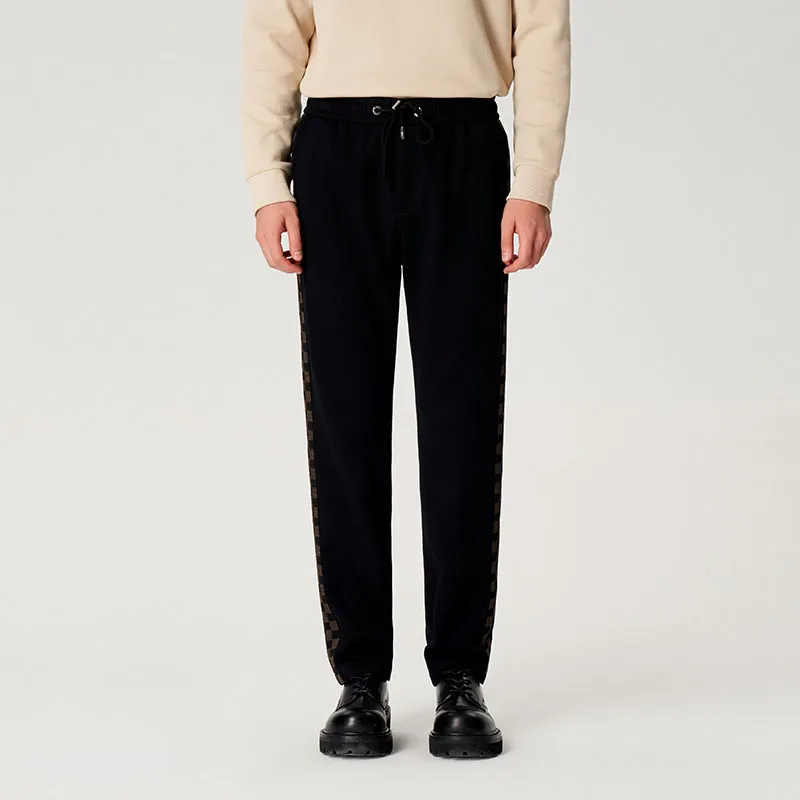 MANGANO FW24 Casual Pants Men's Black-3