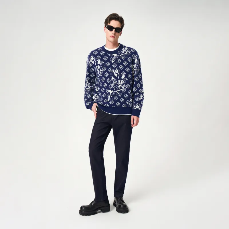 MANGANO Jeans Men Navy Blue 81-7