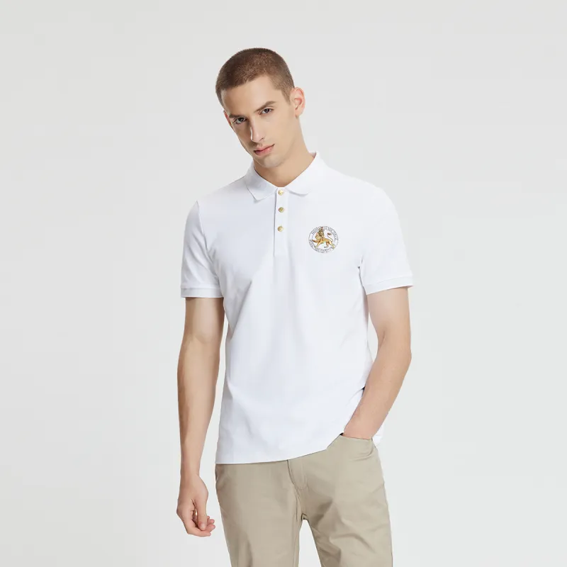 MANGANO St. Mark's Flying Lion Series Polo Shirt Men's-3