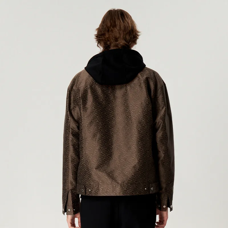 MANGANO FW24 Jackets Coats Men's Coffee-5