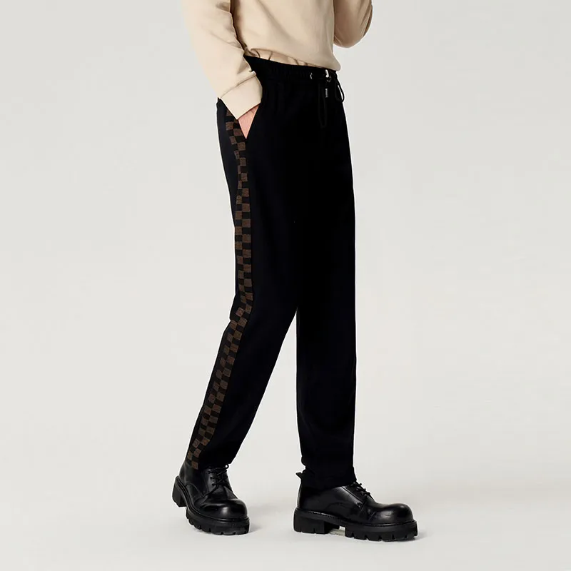 MANGANO FW24 Casual Pants Men's Black-7