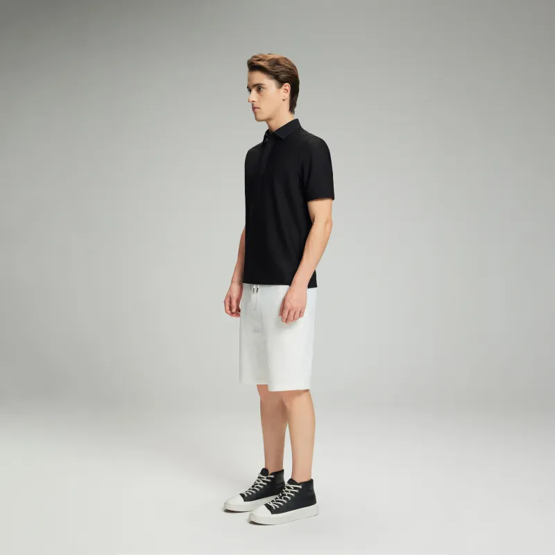 MANGANO Polo Shirts Men Black-9