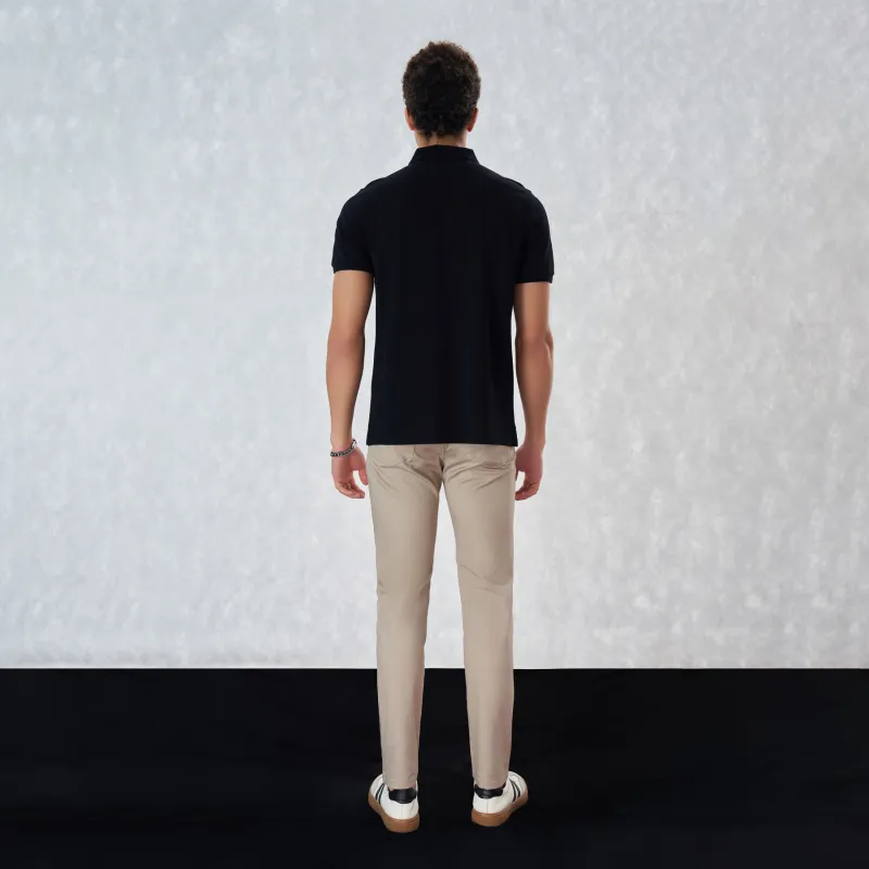 MANGANO SS24 Polo Shirt Men's Black-3