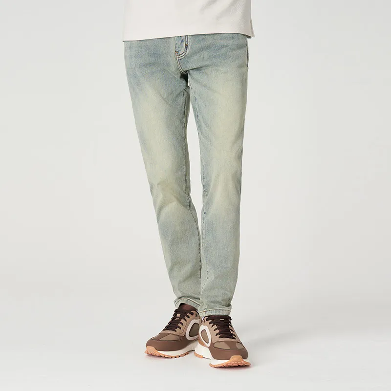 MANGANO Jeans Men's Denim Blue Includes Brand Shopping Bag-6