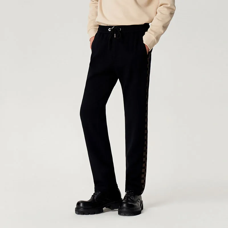 MANGANO FW24 Casual Pants Men's Black-6