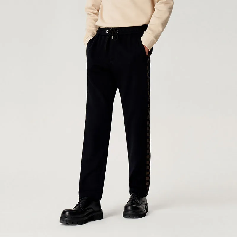 MANGANO FW24 Casual Pants Men's Black-5