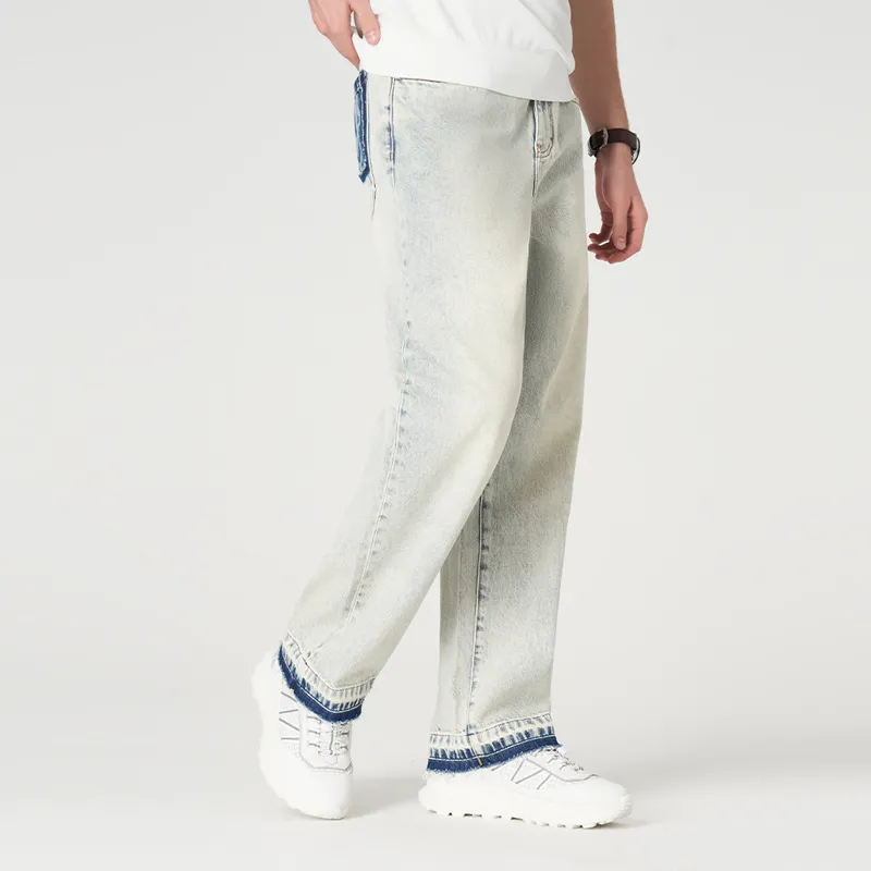 MANGANO Jeans Men's Denim Blue Includes Brand Shopping Bag-6