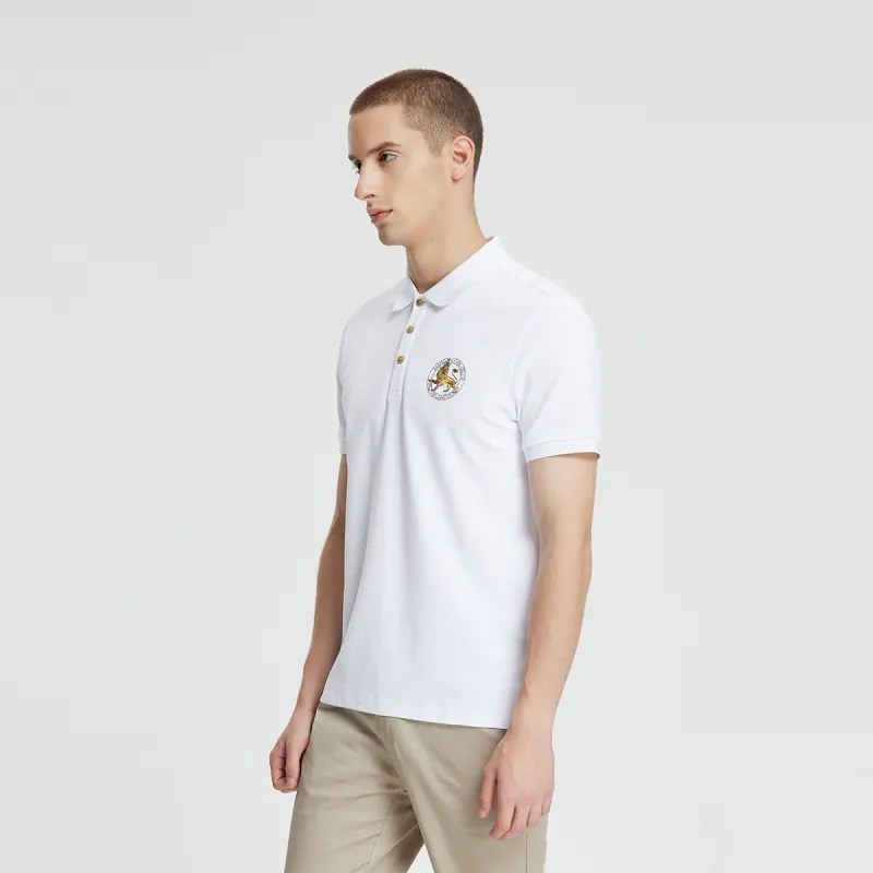 MANGANO St. Mark's Flying Lion Series Polo Shirt Men's-5