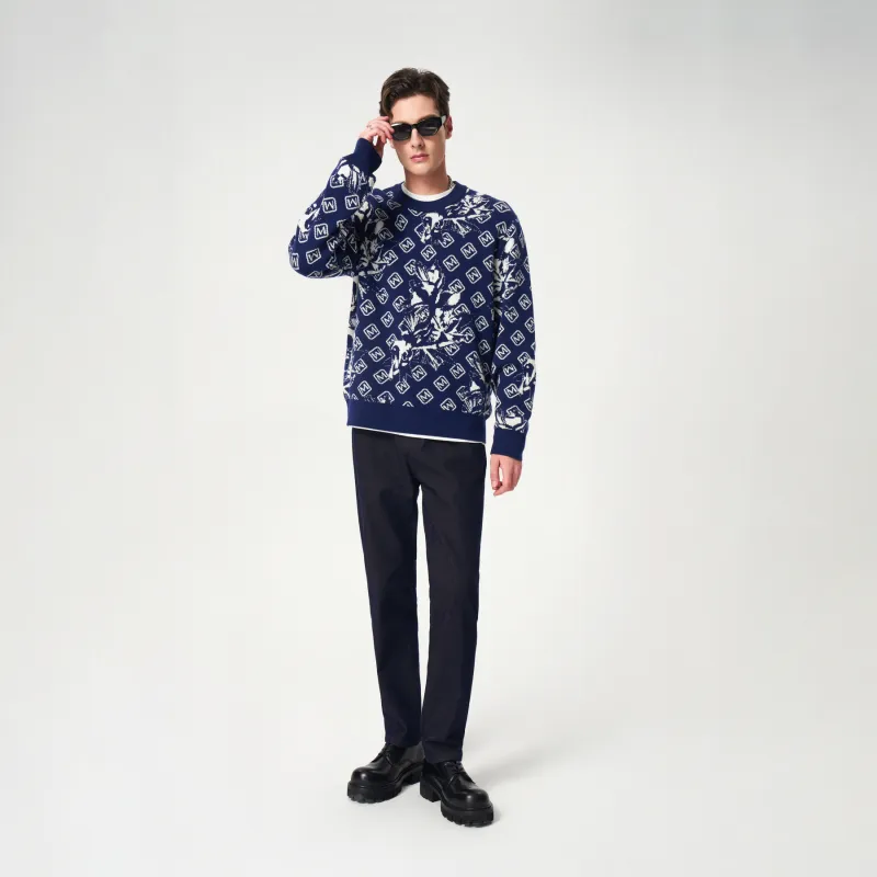 MANGANO Jeans Men Navy Blue 81-6