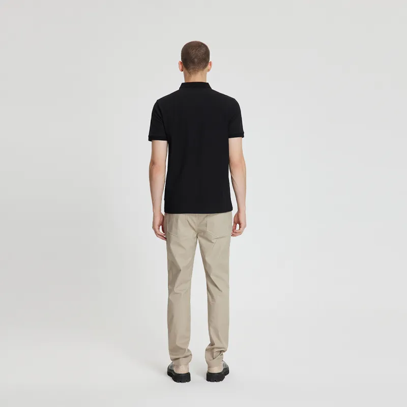 MANGANO St. Mark's Flying Lion Series Polo Shirt Men's Black-4