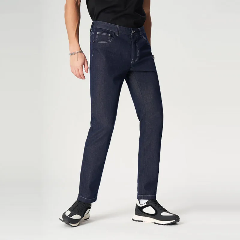 MANGANO Jeans Men Denim Blue Includes Brand Shopping Bag-5