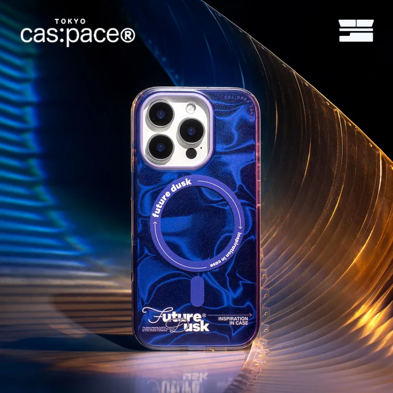Shell Space TPU Material Original Future Dusk Magnetic Phone Cases Compatibility IPhone16/15/14/13 Minimalist-4