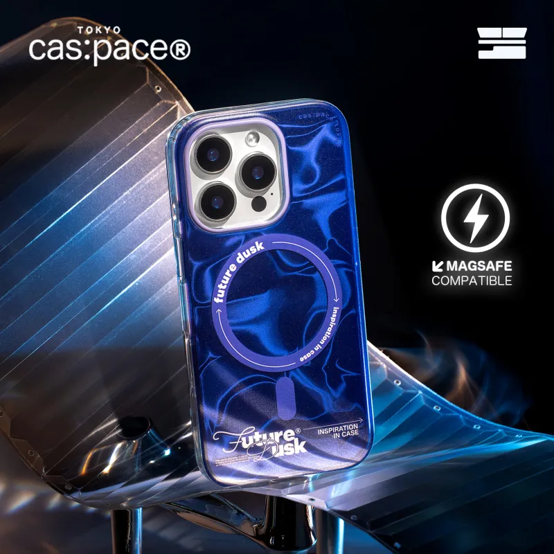 Shell Space TPU Material Original Future Dusk Magnetic Phone Cases Compatibility IPhone16/15/14/13 Minimalist-2