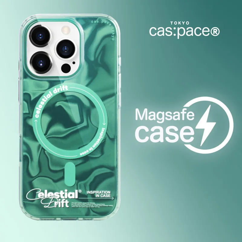 Shell Space TPU Material Original Celestial Drift Magnetic Phone Cases Compatibility IPhone16/15/14/13 Minimalist-1