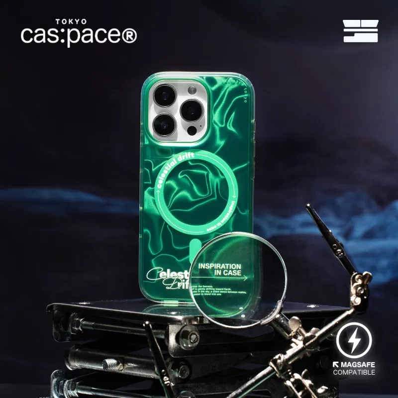 Shell Space TPU Material Original Celestial Drift Magnetic Phone Cases Compatibility IPhone16/15/14/13 Minimalist-2