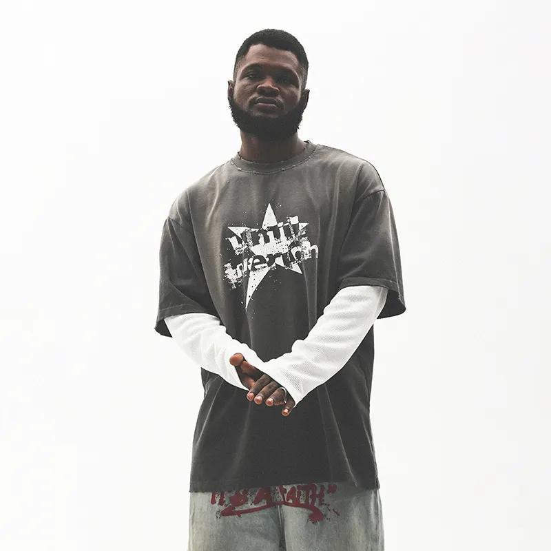 UNTILWERICH T Shirt Unisex Iron Gray-4