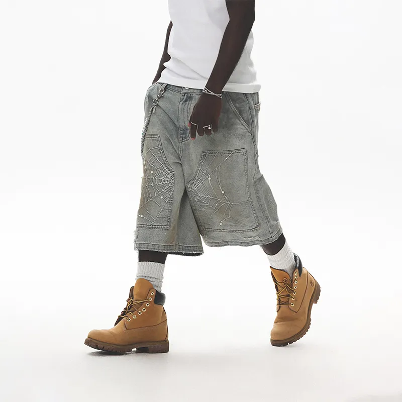 UNTILWERICH Denim Shorts Unisex-2