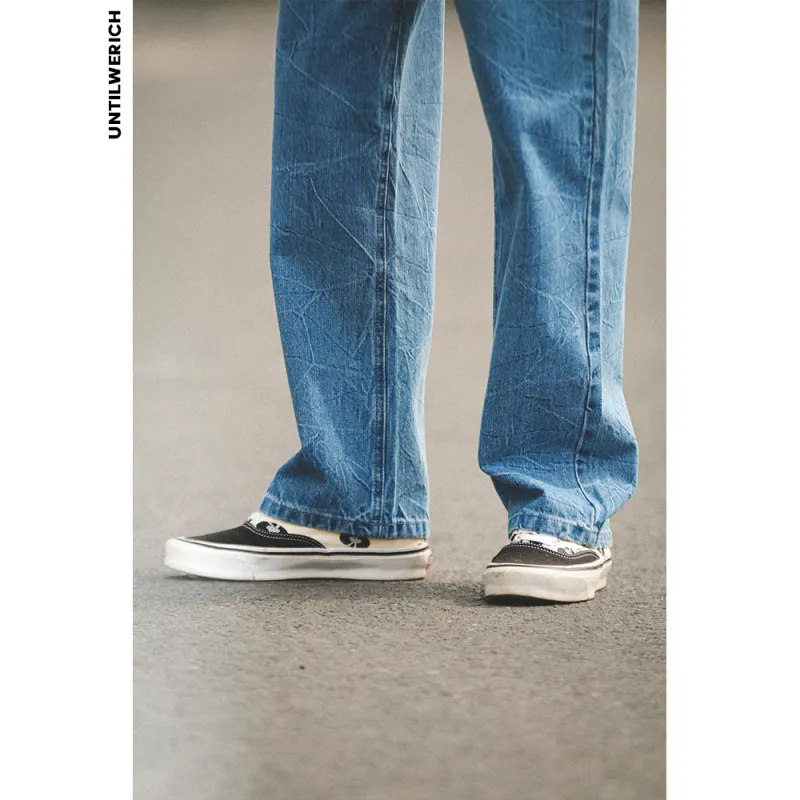 UNTILWERICH Jeans Men Light Blue-6