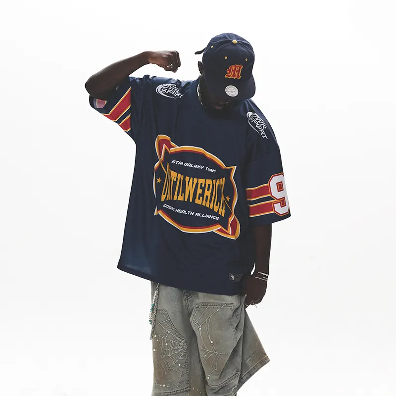 UNTILWERICH T Shirt Unisex Navy Blue-2