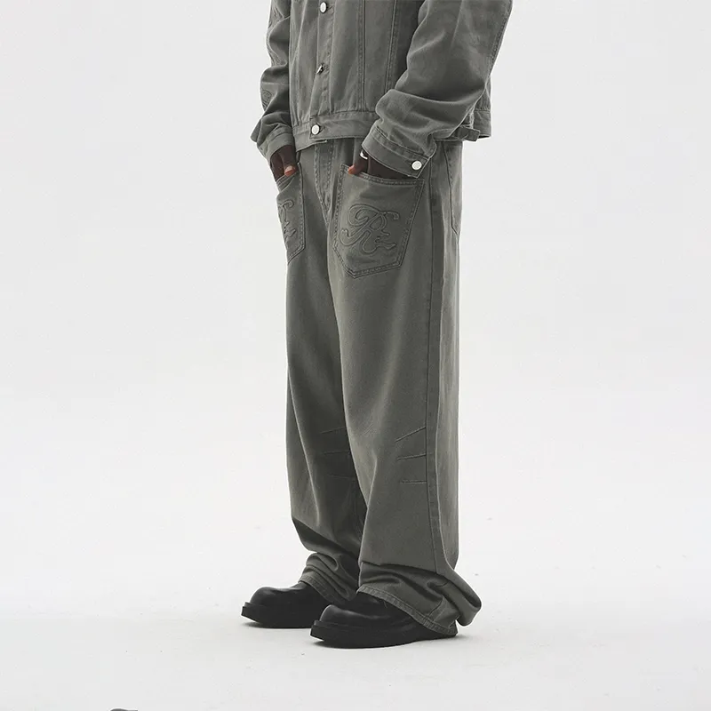 UNTILWERICH Casual Jeans Unisex-2