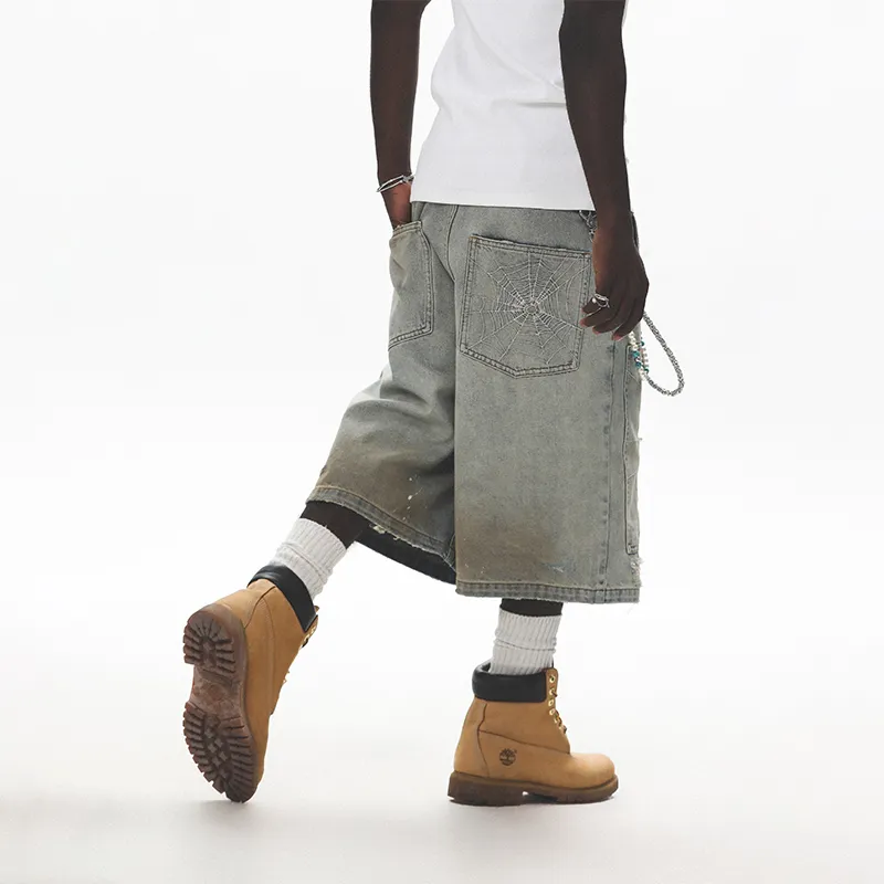 UNTILWERICH Denim Shorts Unisex-3