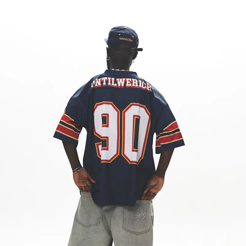 UNTILWERICH T Shirt Unisex Navy Blue-4