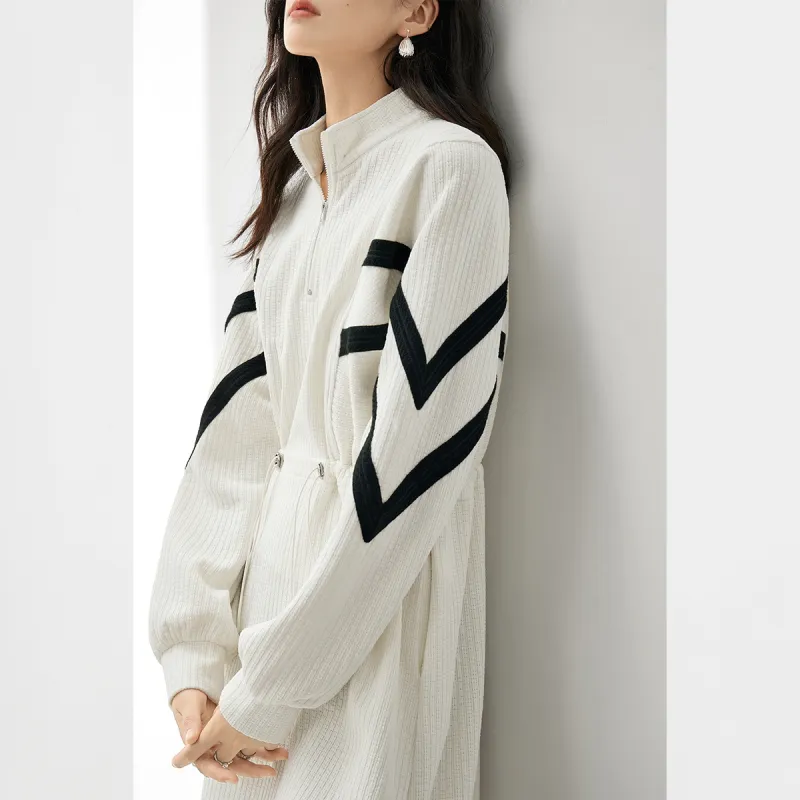 DIALOGUE Long Sleeved Dresses Women's-4