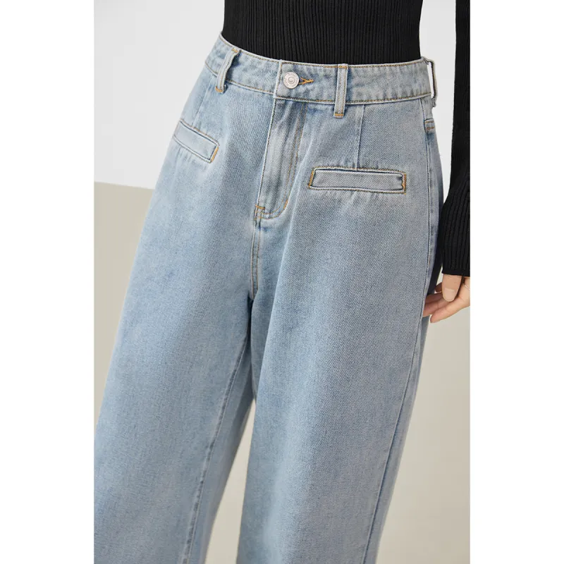 DIALOGUE Jeans Women's Denim Light Blue-2