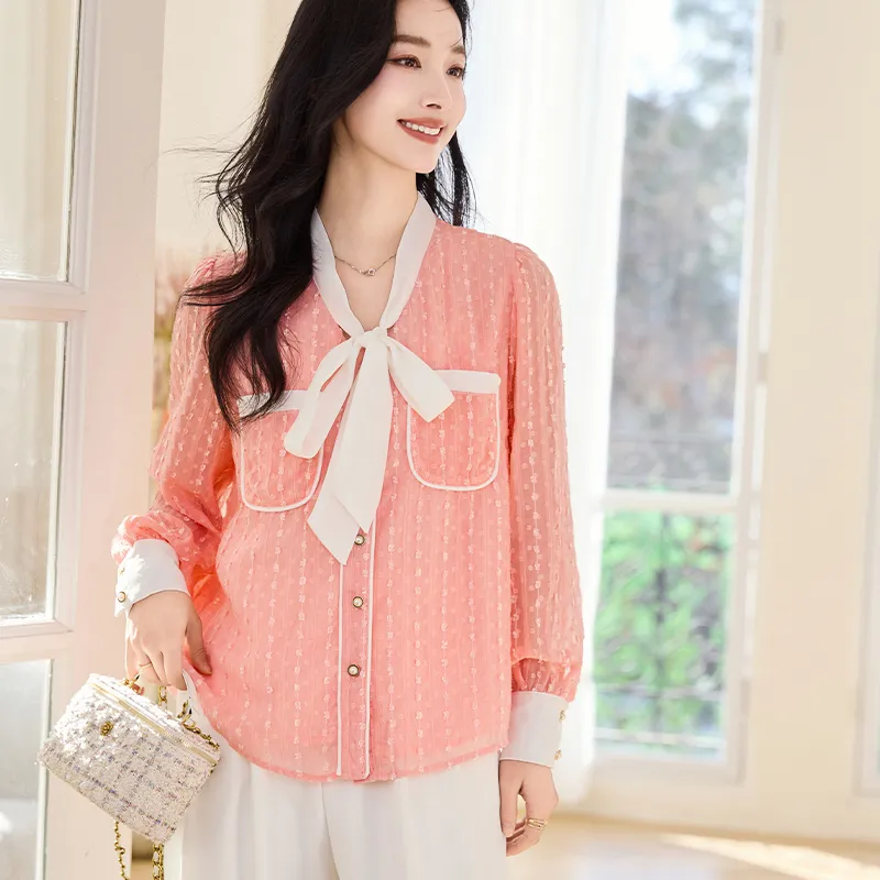 VICTORIA&VERA Shirt Women's Pink-9