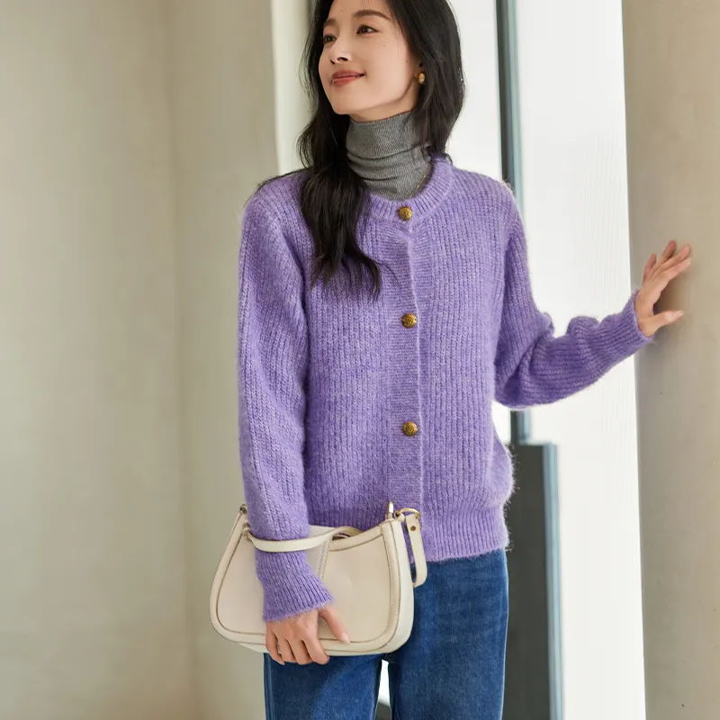 VICTORIA&VERA Knitwear Women's Purple-4