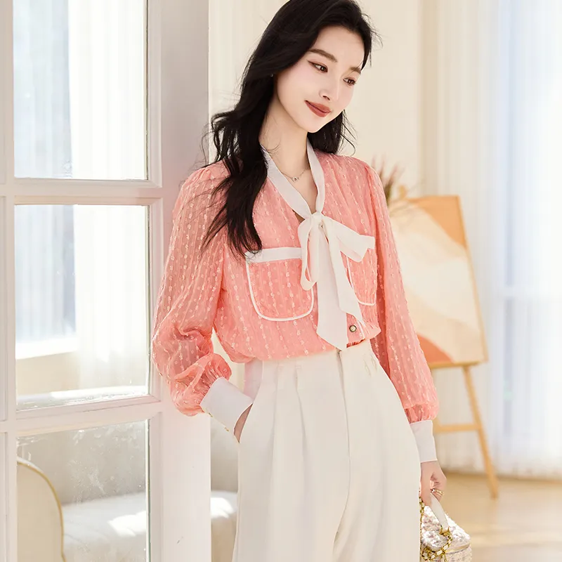 VICTORIA&VERA Shirt Women's Pink-7