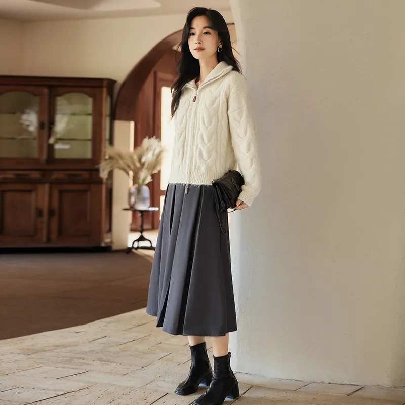 VICTORIA&VERA Knitwear Women's Beige-4