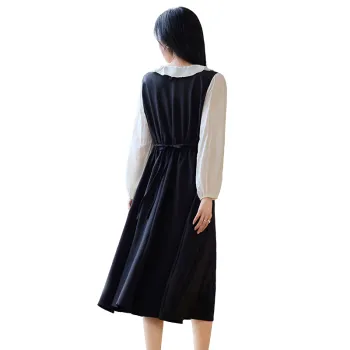 VICTORIA&VERA Long Sleeved Dresses Women's Black