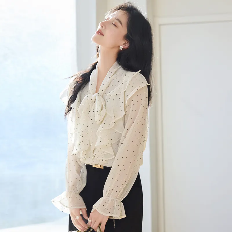VICTORIA&VERA Shirt Women's White-4