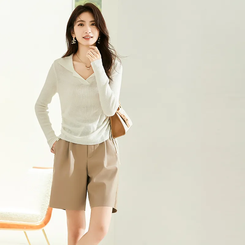 VICTORIA&VERA Casual Shorts Women's-4