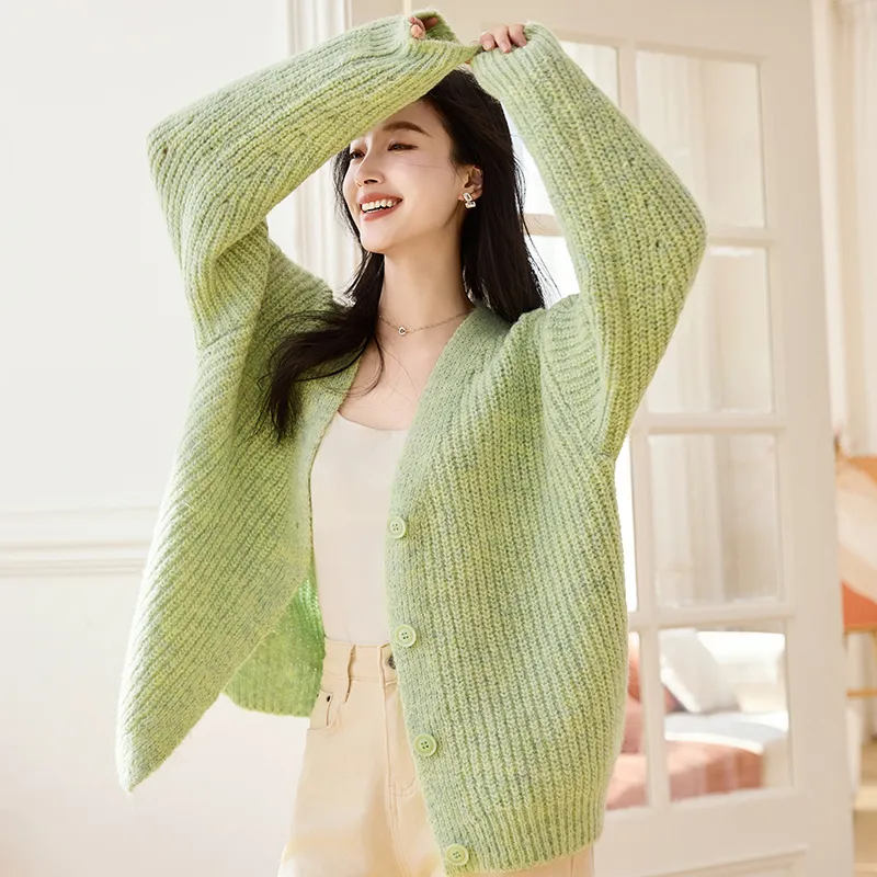 VICTORIA&VERA Knitwear Women's Green-2