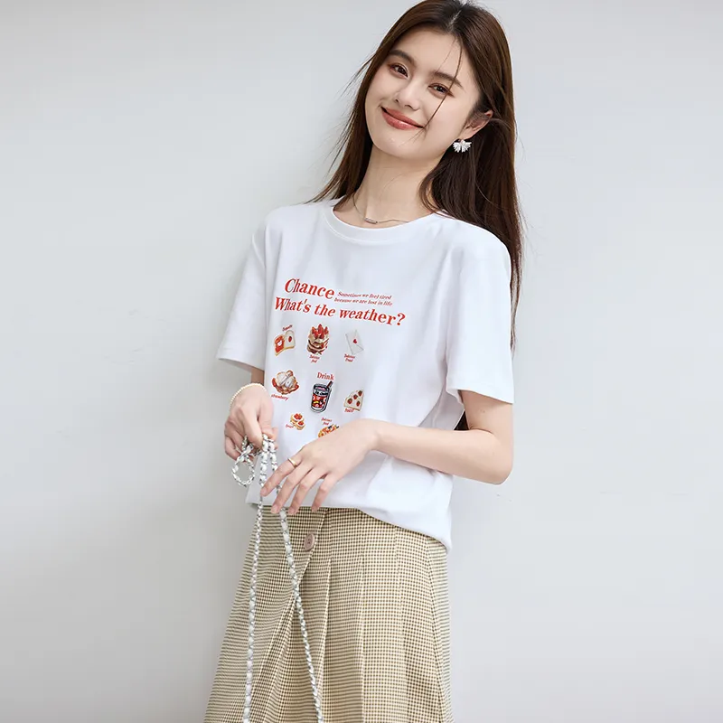 VICTORIA&VERA T Shirts Women's White-7