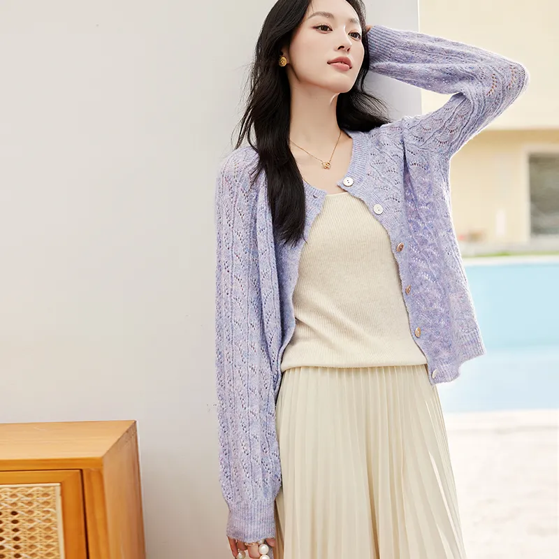 VICTORIA&VERA Knitwear Women's Purple-4