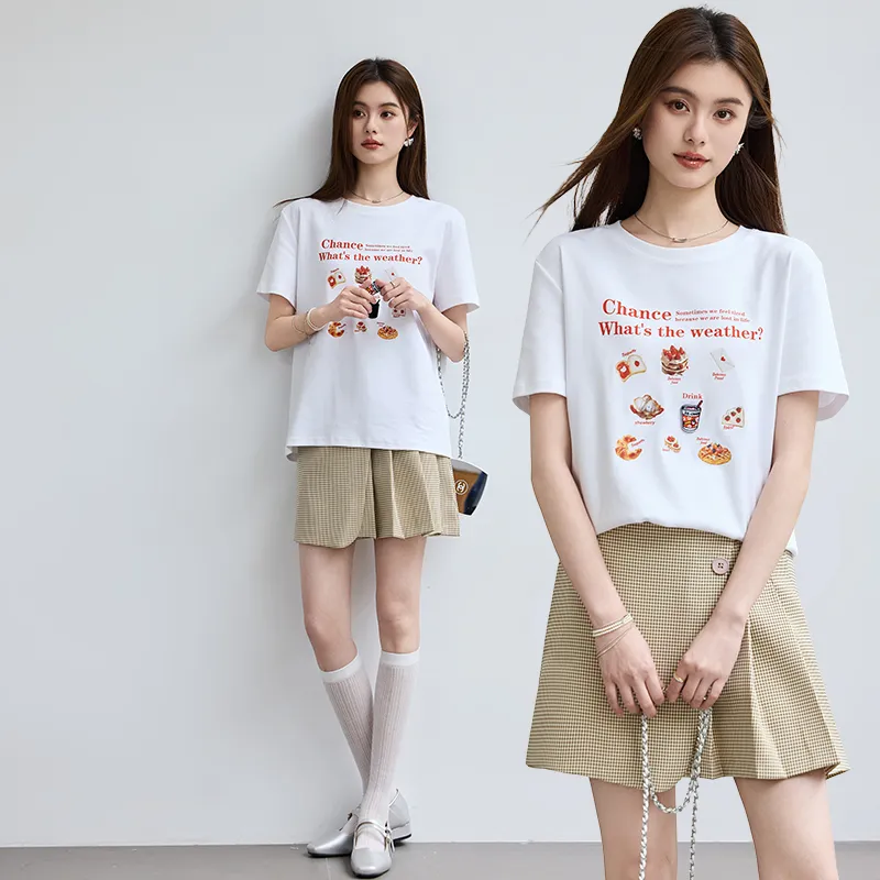 VICTORIA&VERA T Shirts Women's White-6