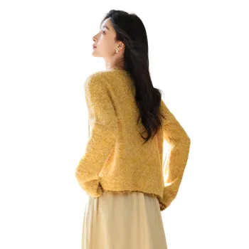 VICTORIA&VERA Knitwear Women's Ginger Yellow