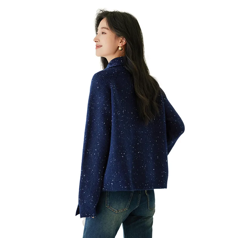 VICTORIA&VERA Knitwear Women's Navy Blue-1